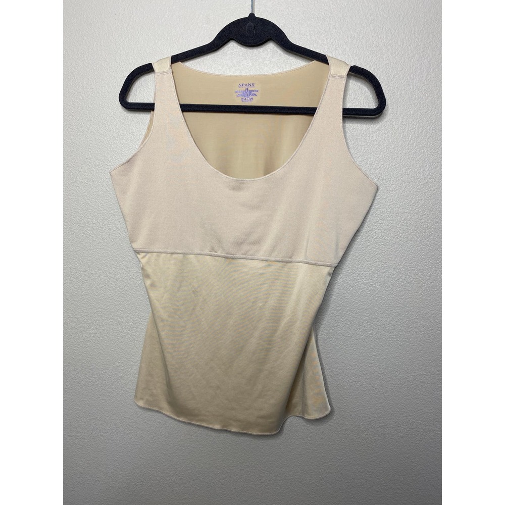 Spanx Beige Nude Compression Tank Size 1X‎
